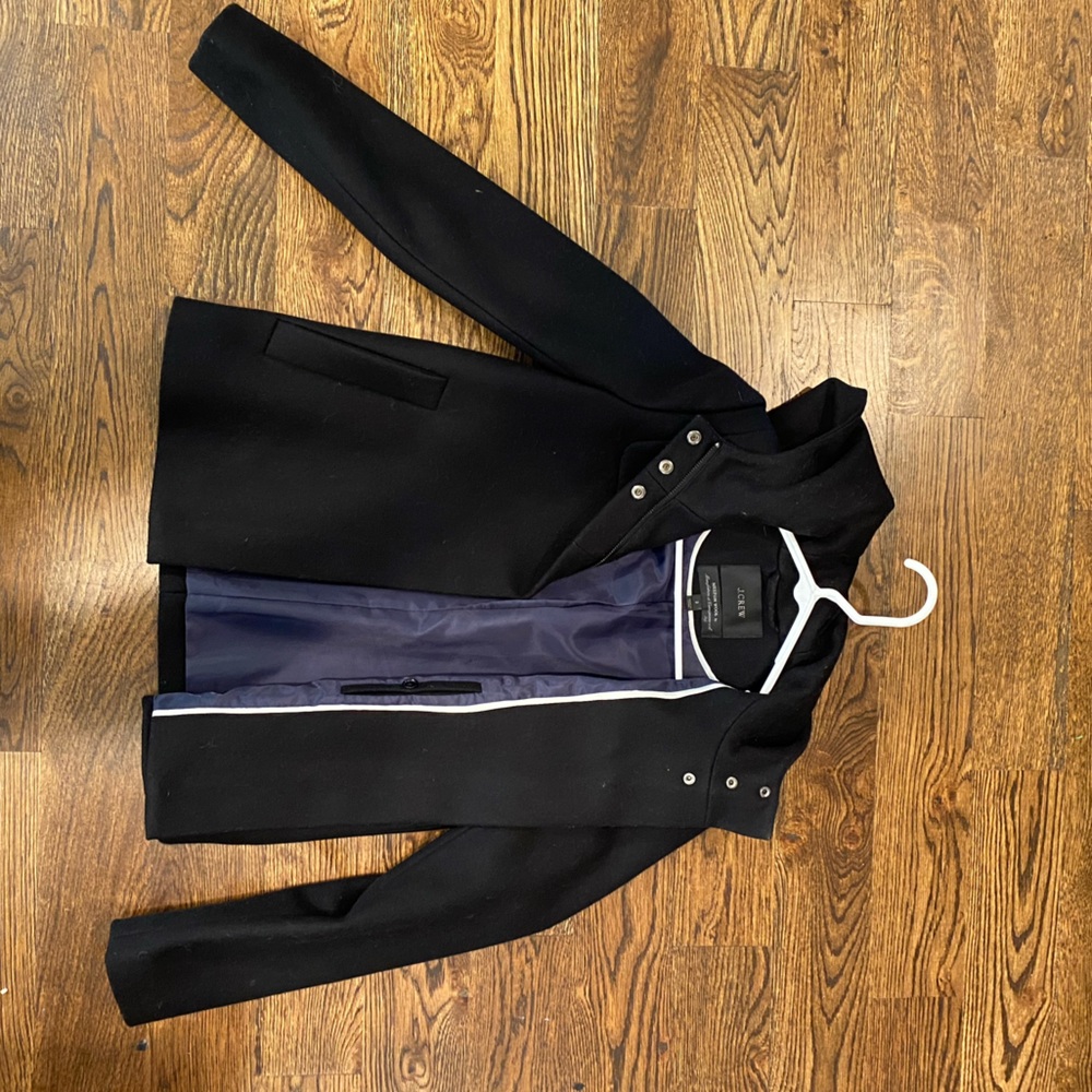 J. Crew black Wool Jacket